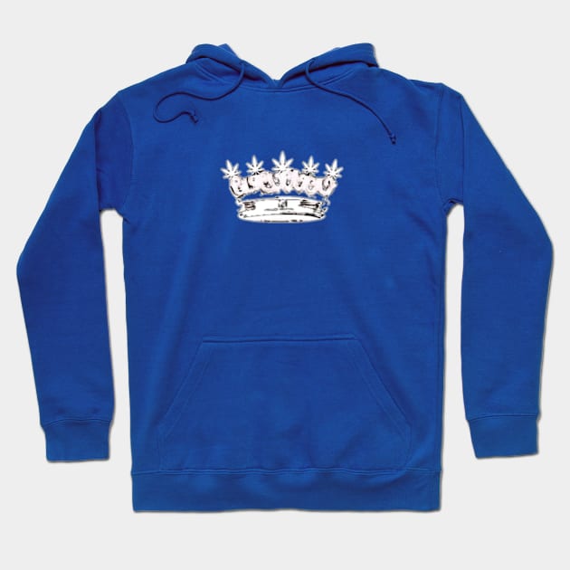 White crown Herb Queens Hoodie by herbqueens